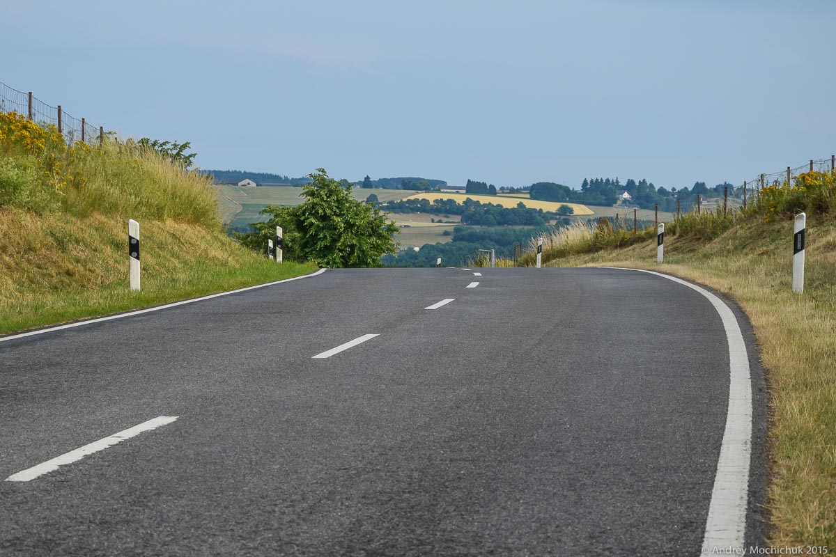 Покрытие автомобильной дороги в Люксембурге