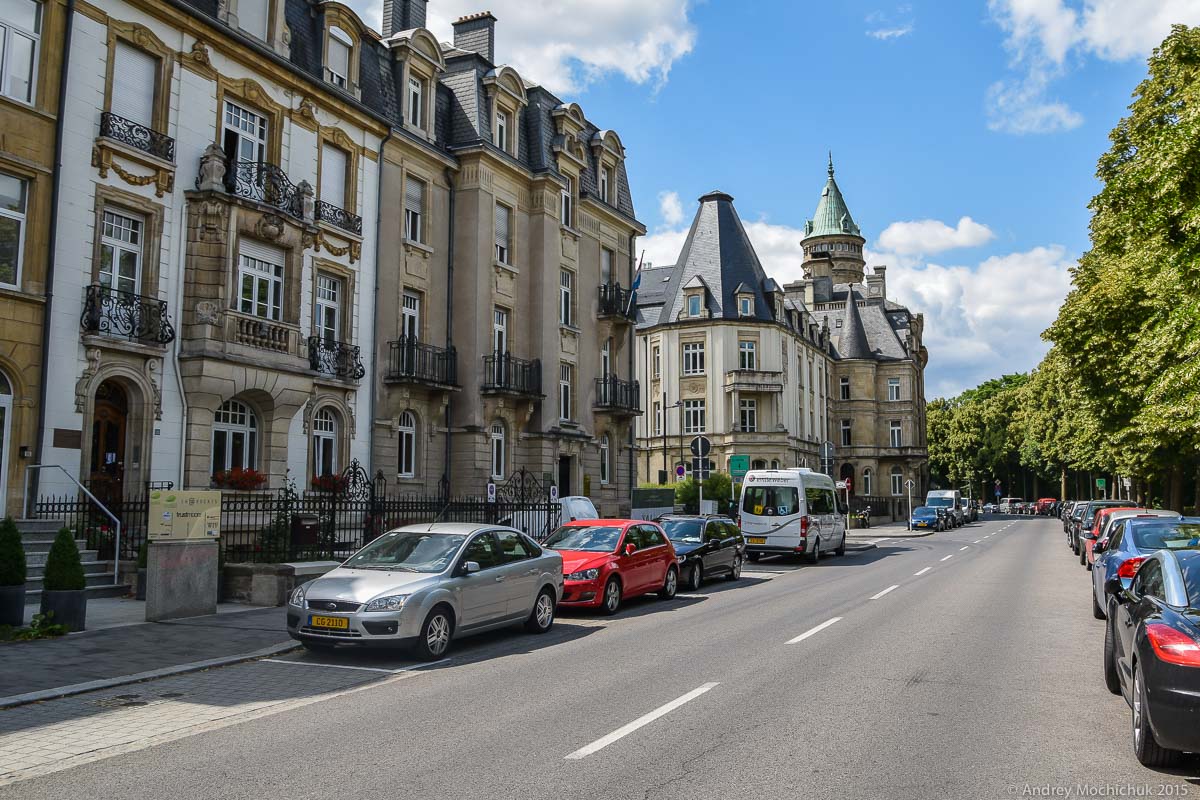 Истоиическая часть города Люксембург