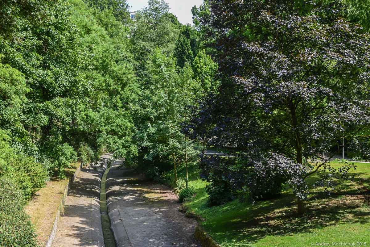 Ручей в парке Люксембурга
