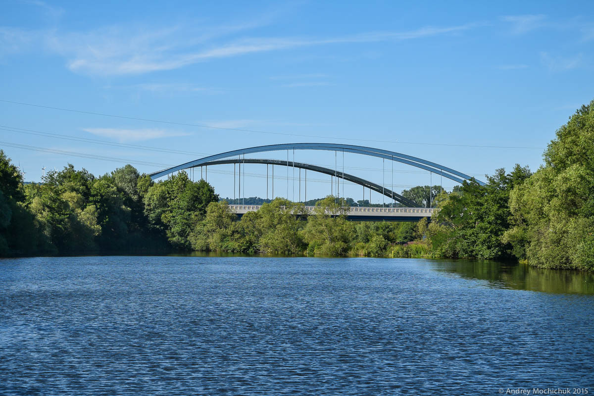Мост на реке Саар