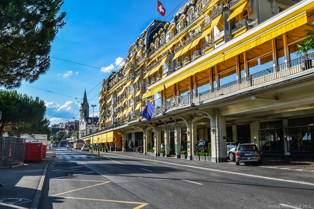 Fairmont Le Montreux Palace в Монтре, Швейцаия.